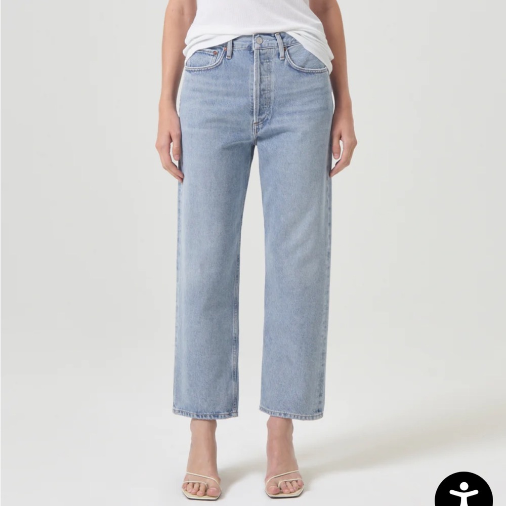 Agolde 90s mid rise crop, replica 23